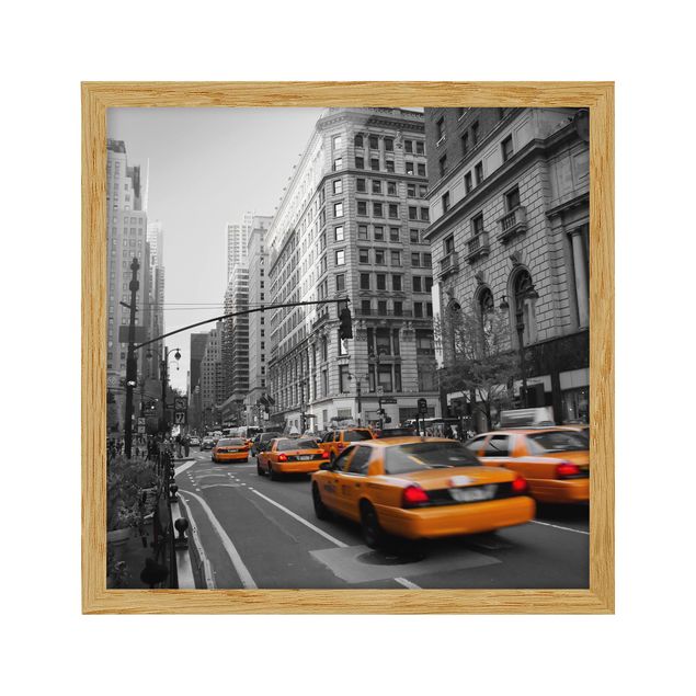 Wandbilder Autos New York, New York!