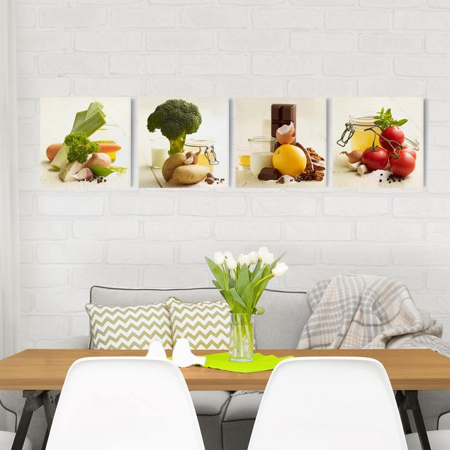 Wandbilder Gemüse Zutaten - Mix