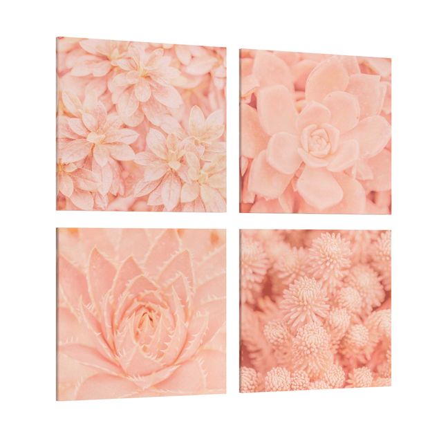 Wandbilder Blumen Rosa Blütenzauber
