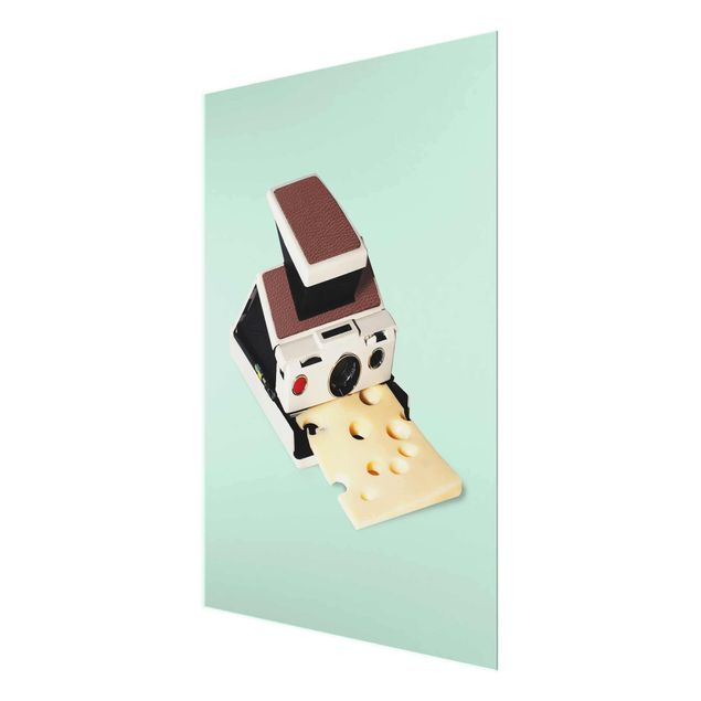Jonas Loose Kunstdrucke Kamera mit Käse
