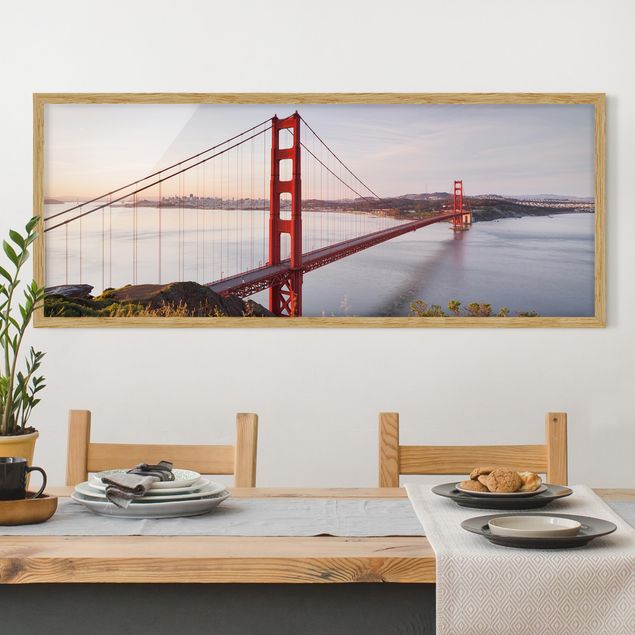 Wandbilder Modern Golden Gate Bridge in San Francisco