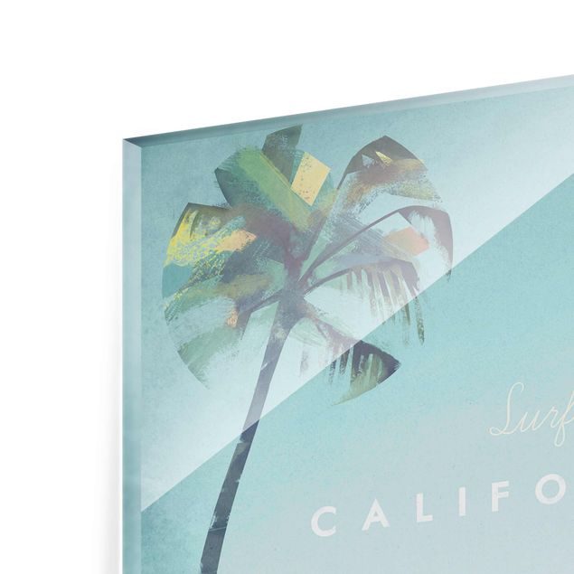 Wandbilder Kunstdrucke Reiseposter - California