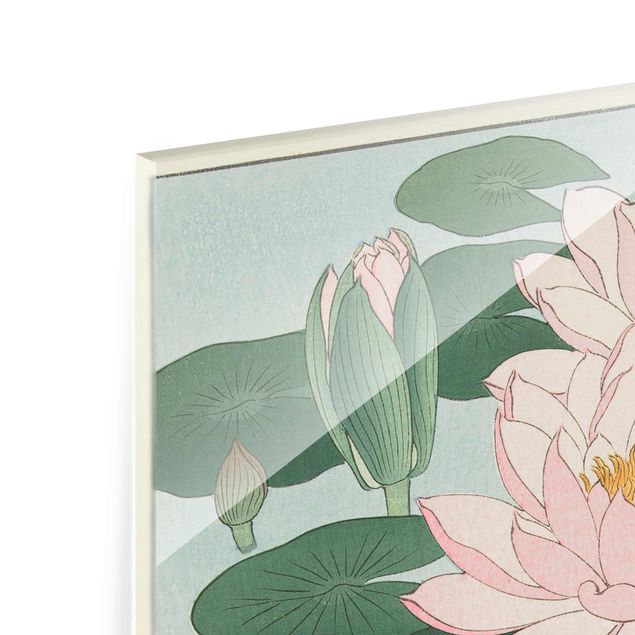 Wandbilder Blumen Ohara Shôson - Seerosen