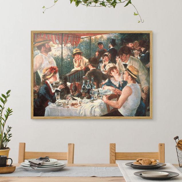 Impressionismus Bilder Auguste Renoir - Das Frühstück der Ruderer