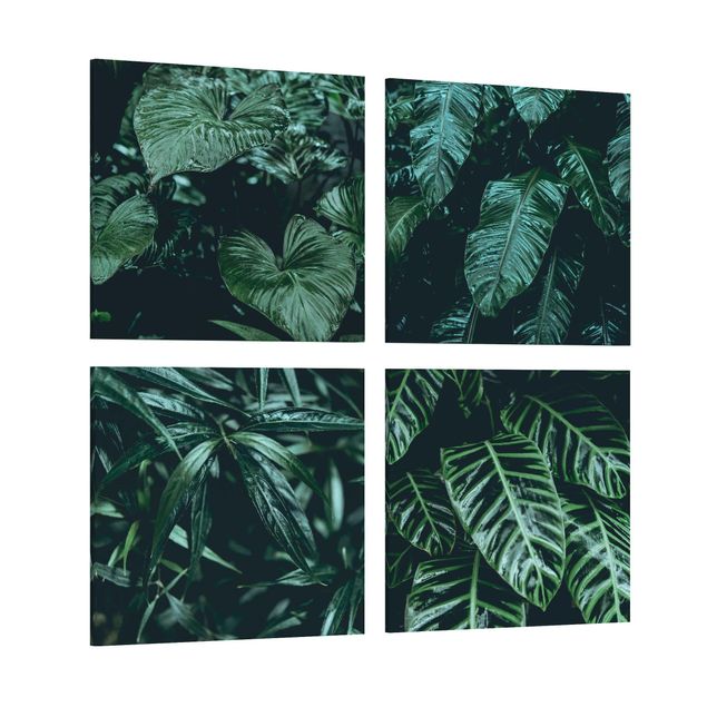 Wandbilder Grün Tropische Pflanzen