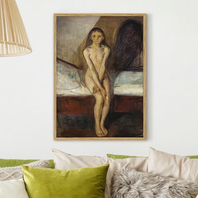 Expressionismus Bilder Edvard Munch - Pubertät