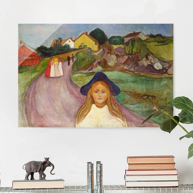 Wandbilder Kunstdrucke Edvard Munch - Weiße Nacht