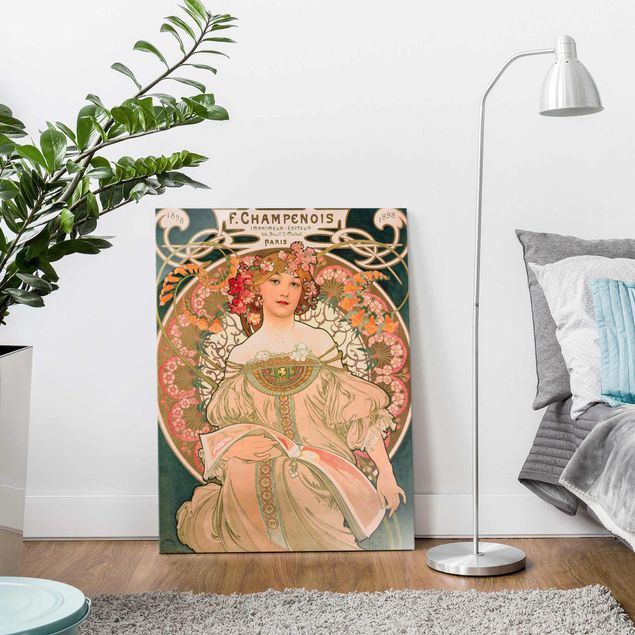 Küche Dekoration Alfons Mucha - Plakat für F. Champenois