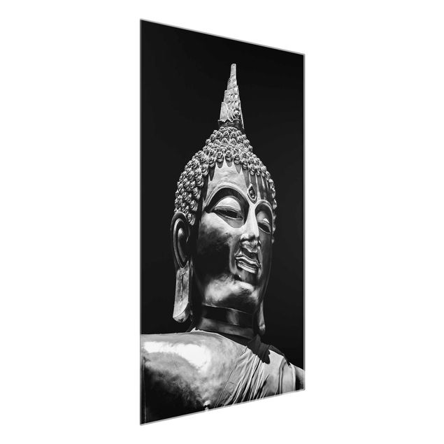 Wandbilder Kunstdrucke Buddha Statue Gesicht
