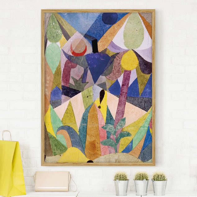 Küche Dekoration Paul Klee - Mildtropische Landschaft