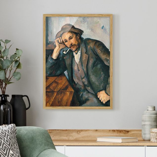 Impressionismus Bilder kaufen Paul Cézanne - Der Raucher