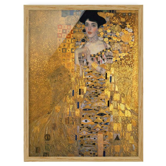Wandbilder Kunstdrucke Gustav Klimt - Adele Bloch-Bauer I
