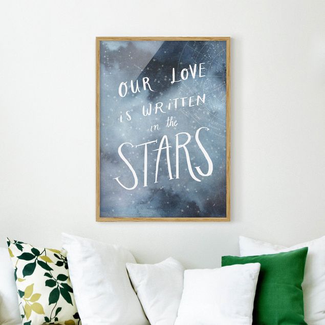 Wanddeko Küche Himmlische Liebe - Sterne