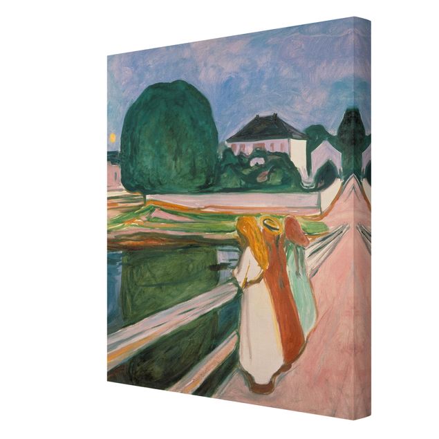 Wandbilder Landschaften Edvard Munch - Weiße Nacht