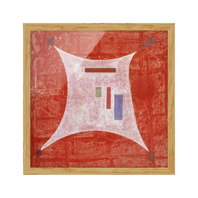 Gerahmte Bilder Abstrakt Wassily Kandinsky - Vier Ecken