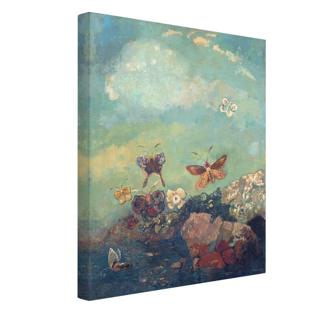 Kunststile Odilon Redon - Schmetterlinge