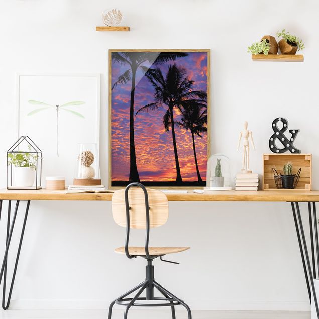 Wandbilder Landschaften Palms