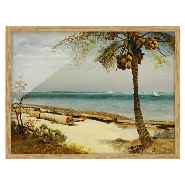 Kunststile Albert Bierstadt - Küste in den Tropen
