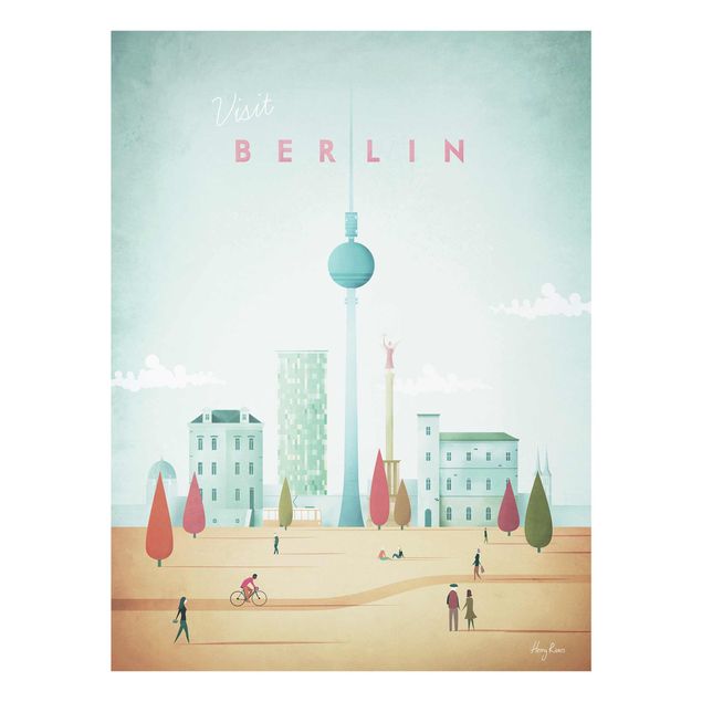 Wandbilder Architektur & Skyline Reiseposter - Berlin