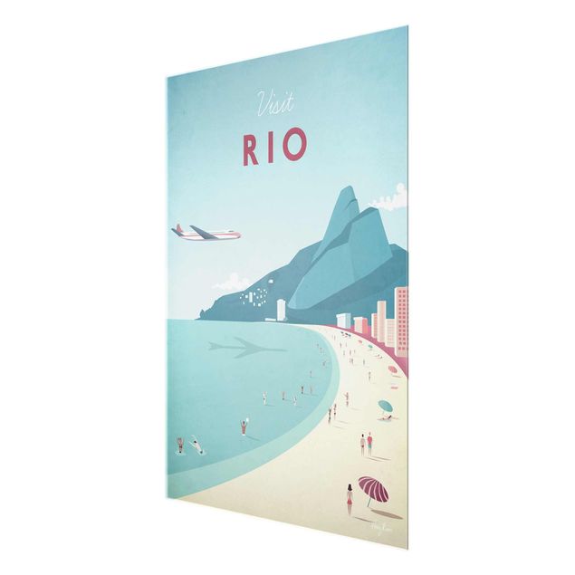 Wandbilder Architektur & Skyline Reiseposter - Rio de Janeiro