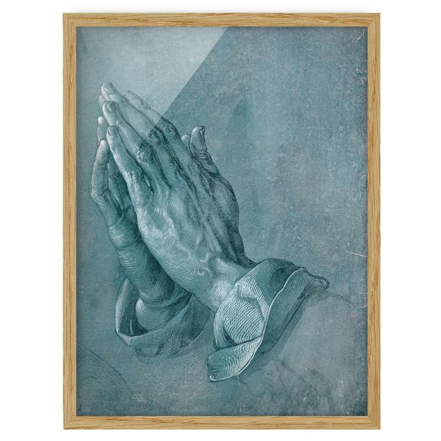 Wandbilder Portrait Albrecht Dürer - Studie zu Betende Hände
