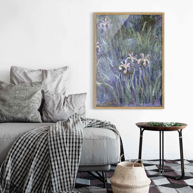 Kunststile Claude Monet - Schwertlilien