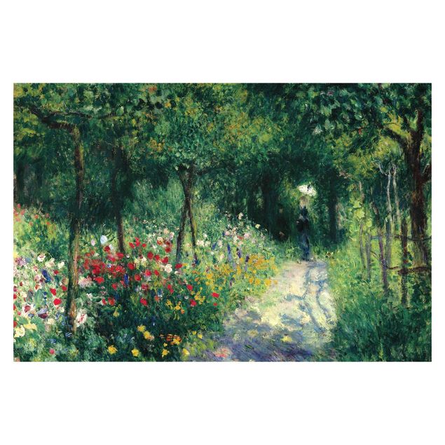 Fototapeten Grün Auguste Renoir - Frauen im Garten