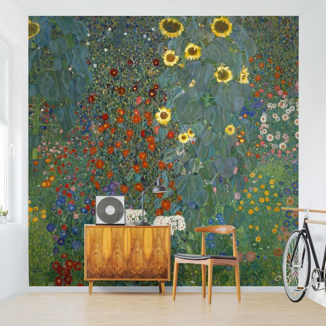 Küche Dekoration Gustav Klimt - Garten Sonnenblumen