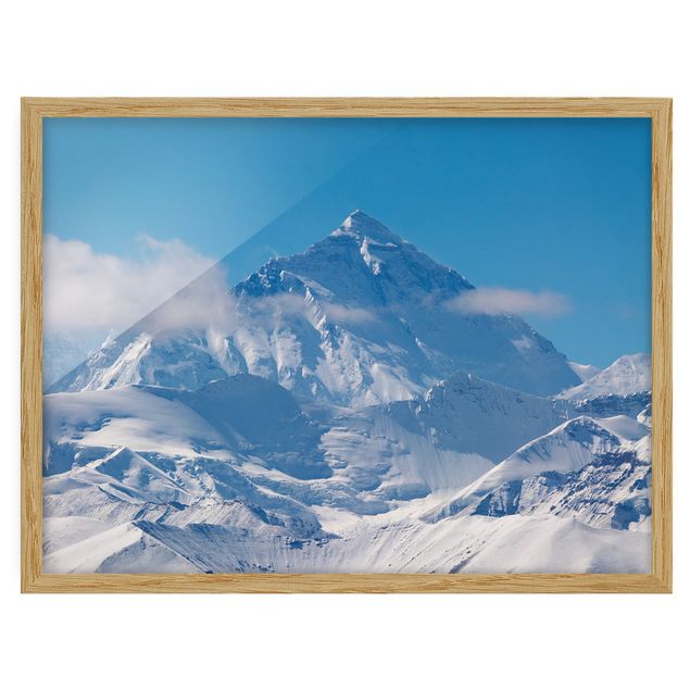 Landschaftsbilder mit Rahmen Mount Everest
