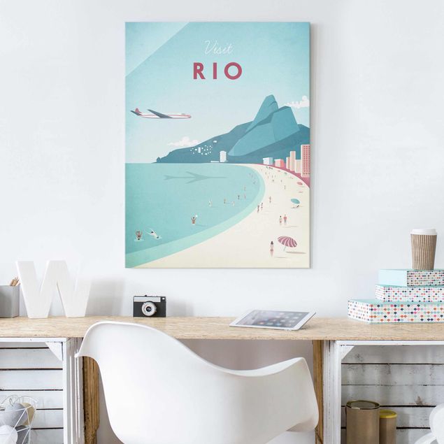 Wandbilder Landschaften Reiseposter - Rio de Janeiro