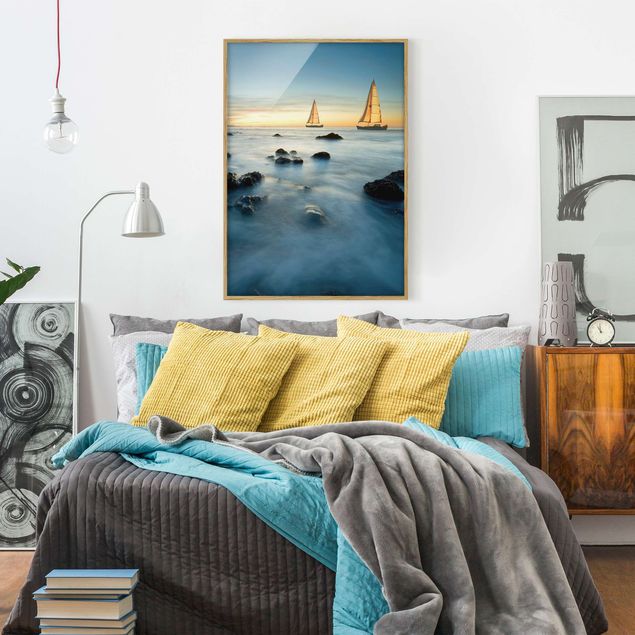 Wandbilder Landschaften Segelschiffe im Ozean