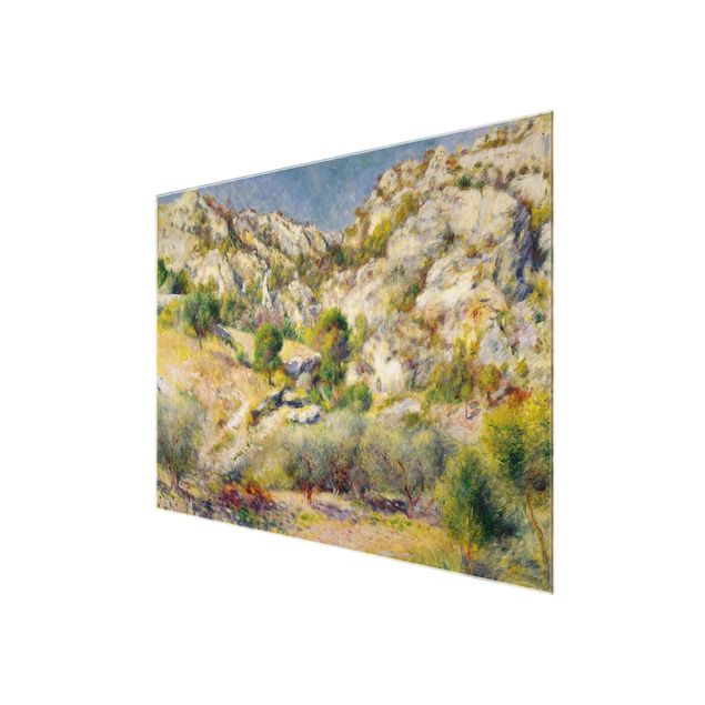 Wandbilder Berge Auguste Renoir - Felsen bei Estaque