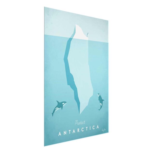 Wandbilder Strände Reiseposter - Antarktis