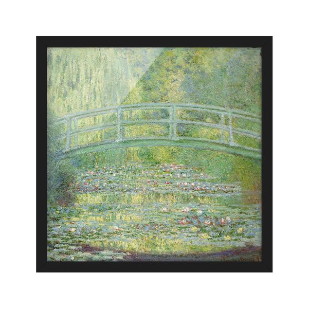 Wandbilder Landschaften Claude Monet - Japanische Brücke