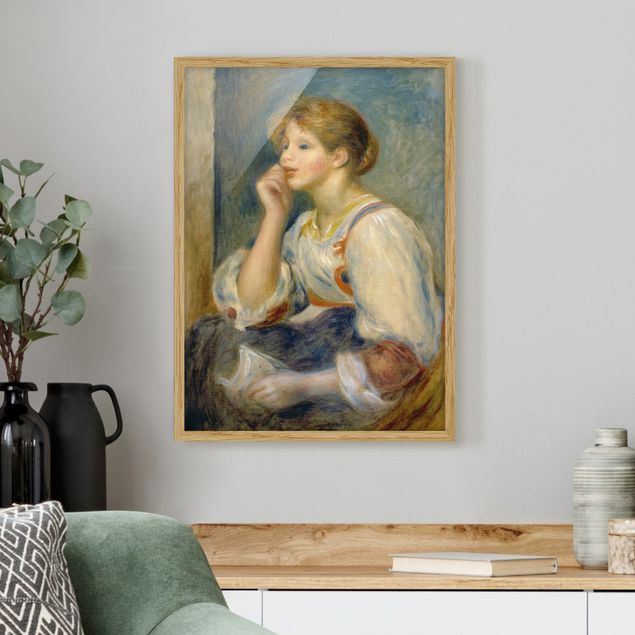 Bilder Impressionismus Auguste Renoir - Junges Mädchen mit Brief