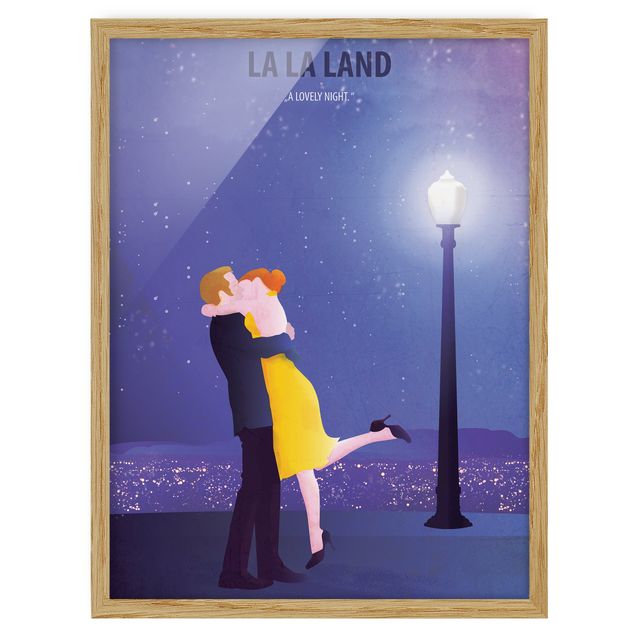 Wandbilder Sport Filmposter La La Land II