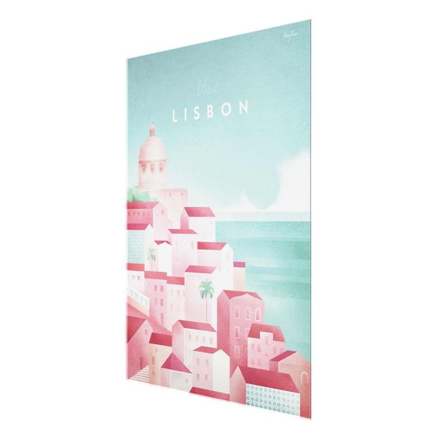 Wandbilder Architektur & Skyline Reiseposter - Lissabon