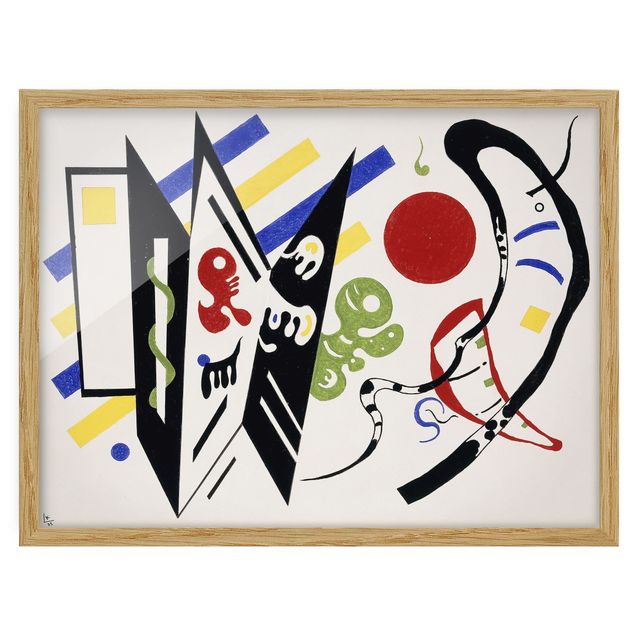 Gerahmte Bilder Abstrakt Wassily Kandinsky - Reciproque