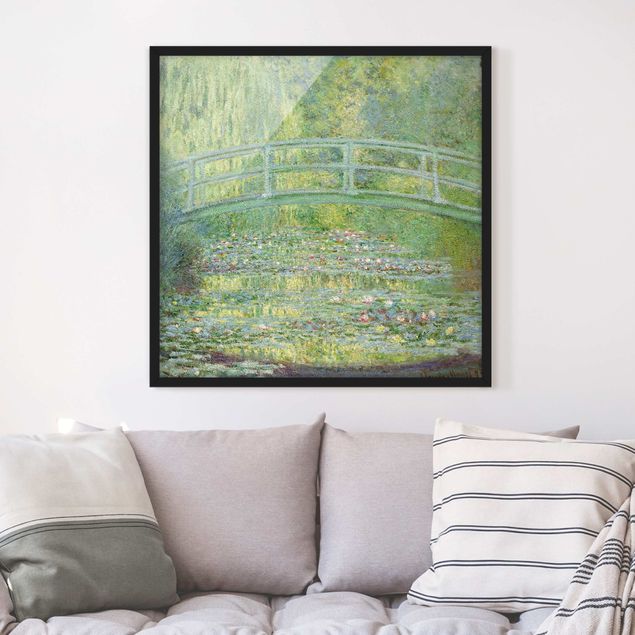 Bilder Impressionismus Claude Monet - Japanische Brücke