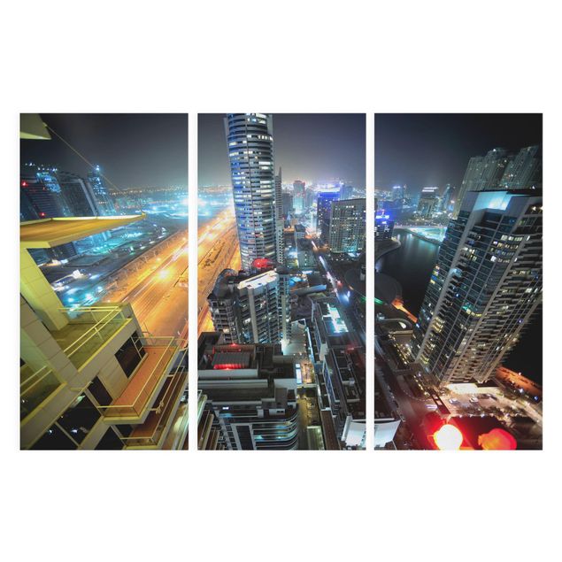Wandbilder Modern Dubai Lights