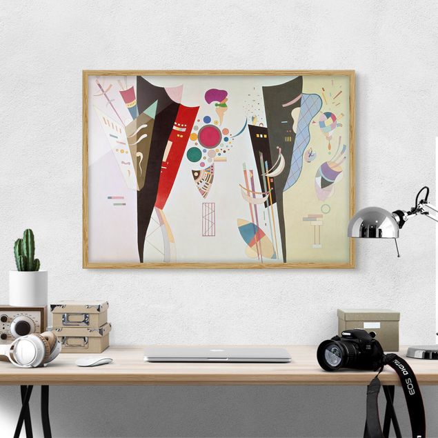 Wanddeko Küche Wassily Kandinsky - Wechselseitiger Gleichklang