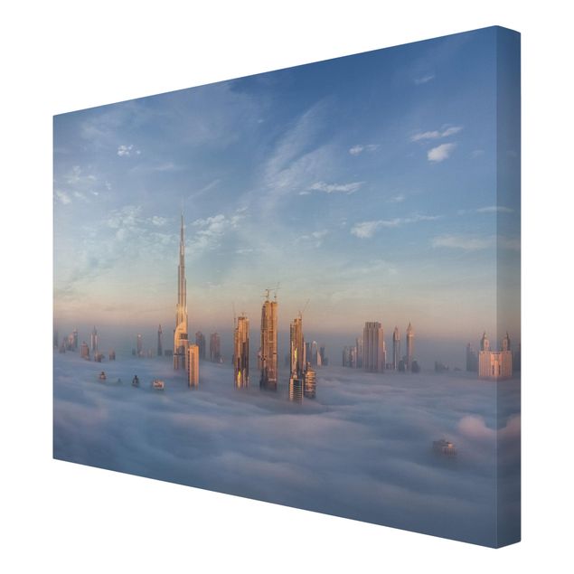 Wandbilder Architektur & Skyline Dubai über den Wolken