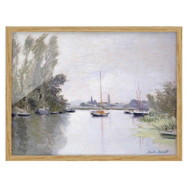Wandbilder Landschaften Claude Monet - Argenteuil