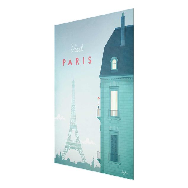 Wandbilder Kunstdrucke Reiseposter - Paris
