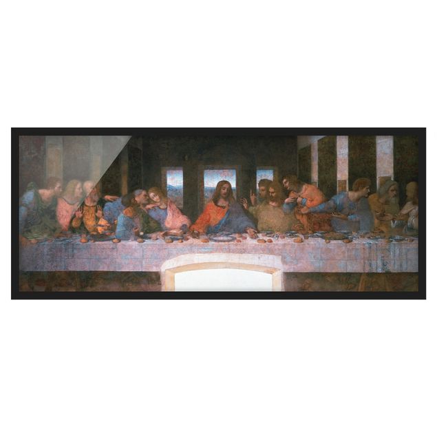 Wandbilder Kunstdrucke Leonardo da Vinci - Das letzte Abendmahl
