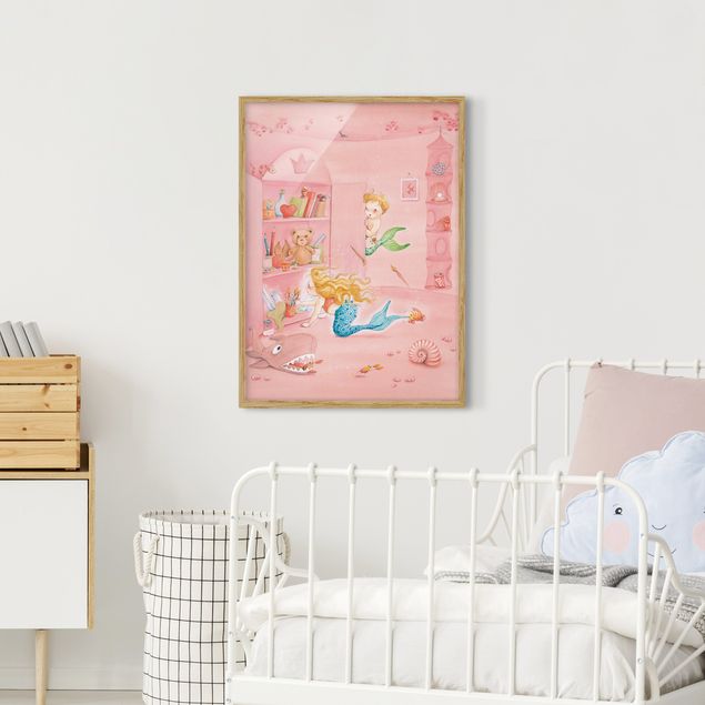 Wandbilder Rosa Matilda die kleine Meerjungfrau - Matilda hat einen Plan