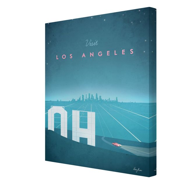 Rivers Bilder Reiseposter - Los Angeles
