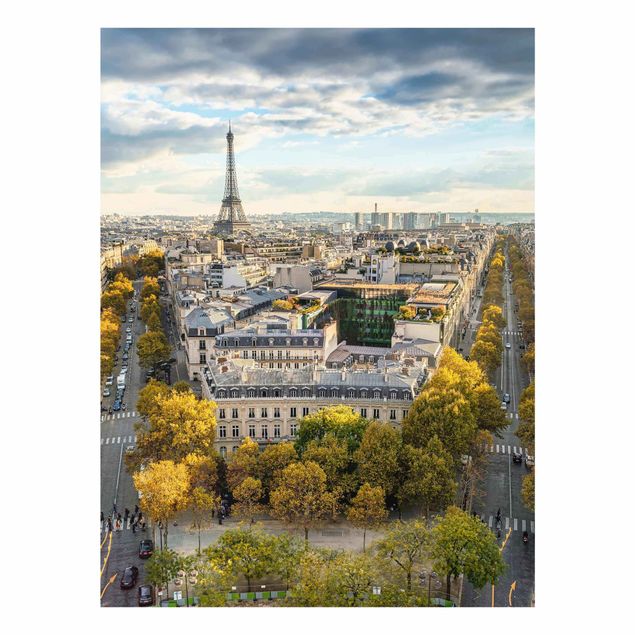 Glasbilder Landschaften Nice day in Paris