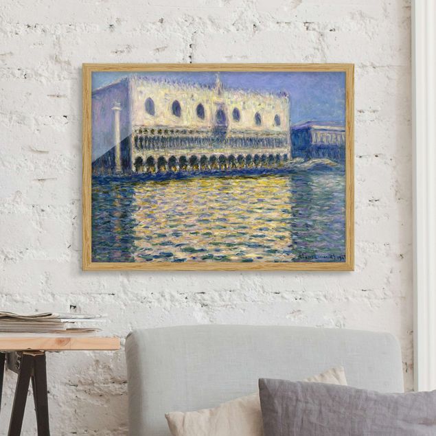 Impressionismus Bilder kaufen Claude Monet - Dogenpalast