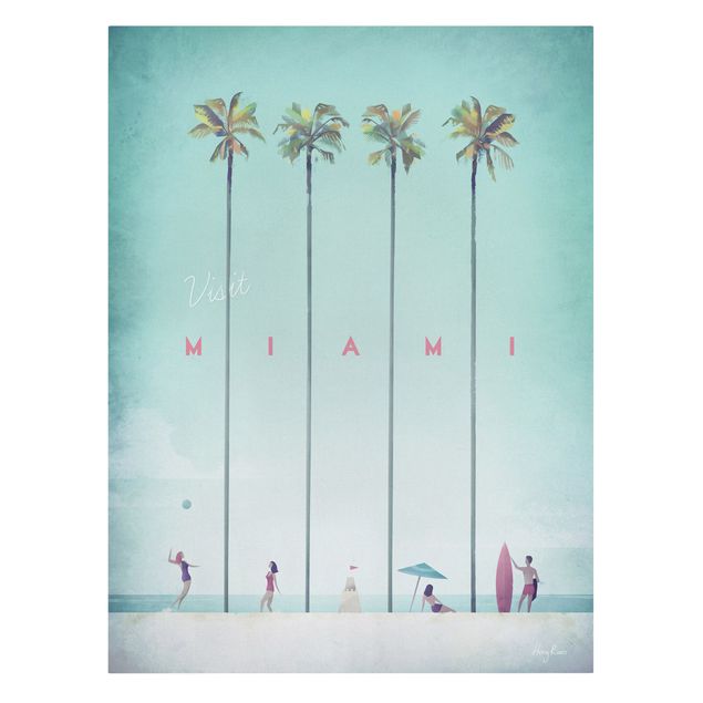 Wandbilder Meer Reiseposter - Miami